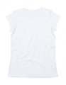 Dames T-shirt Biologisch Roll Sleeve Mantis M81 White
